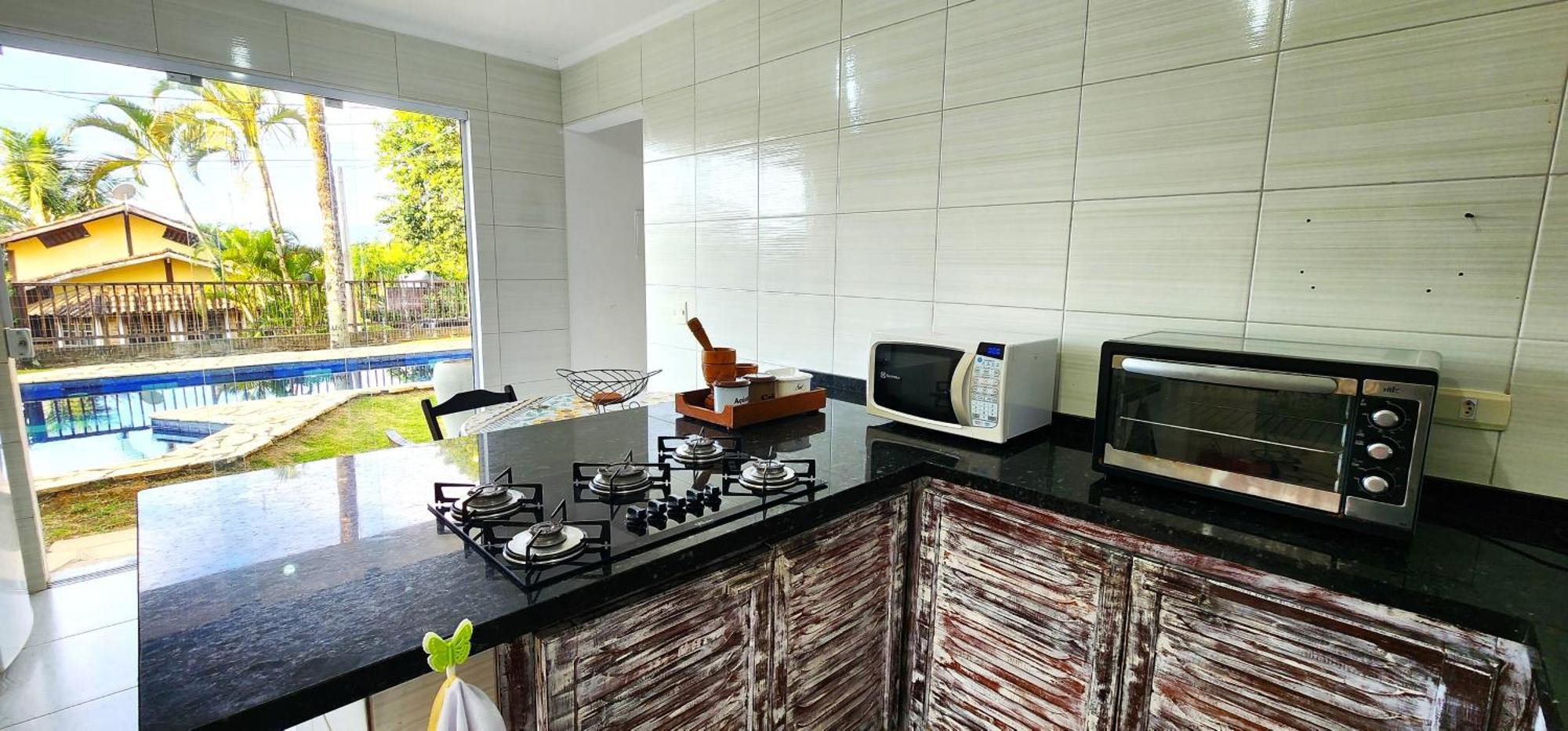Bela Casa De 4 Suites Com Piscina E Vista - Curral Ilhabela Exterior photo