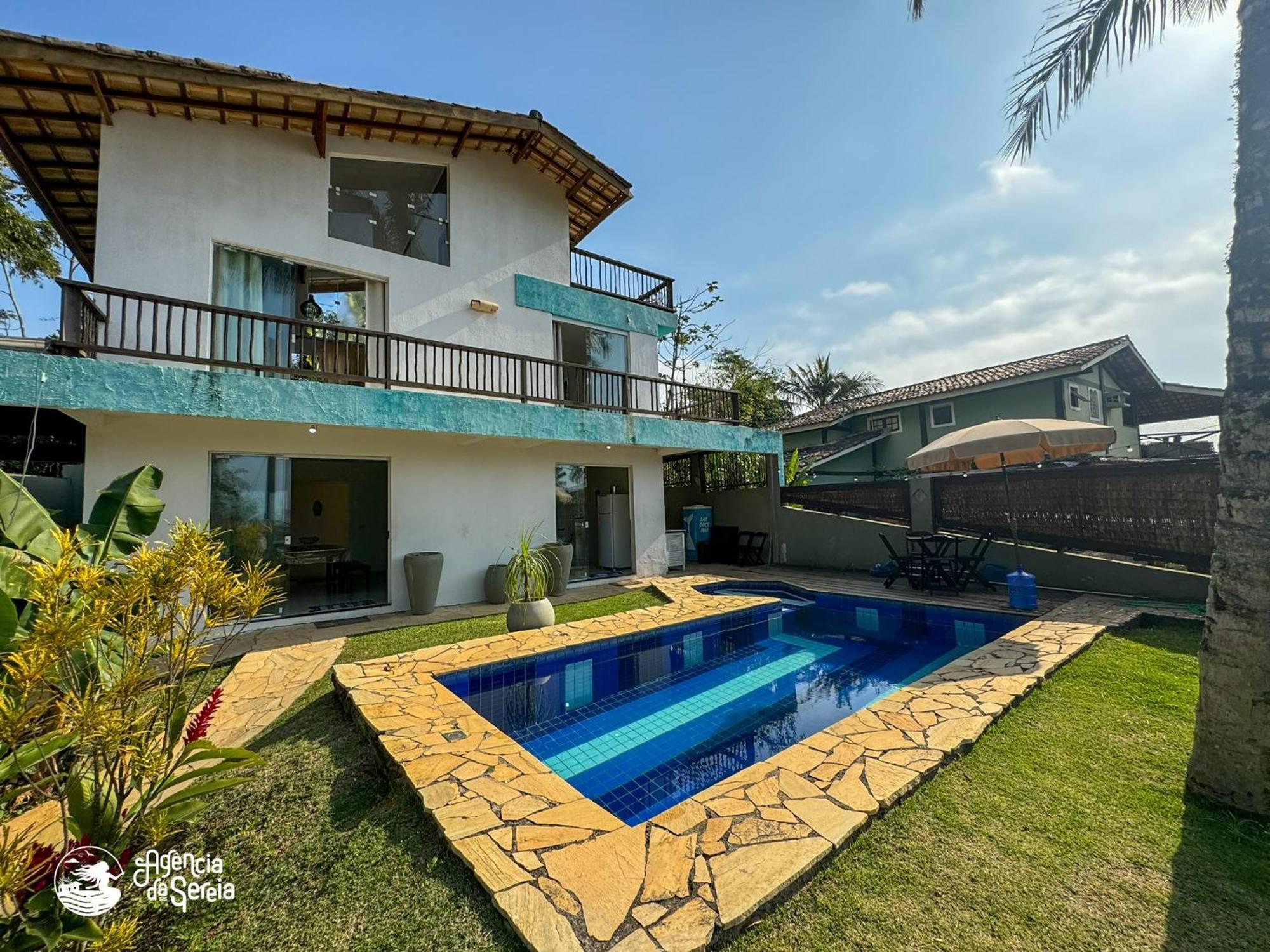 Bela Casa De 4 Suites Com Piscina E Vista - Curral Ilhabela Exterior photo