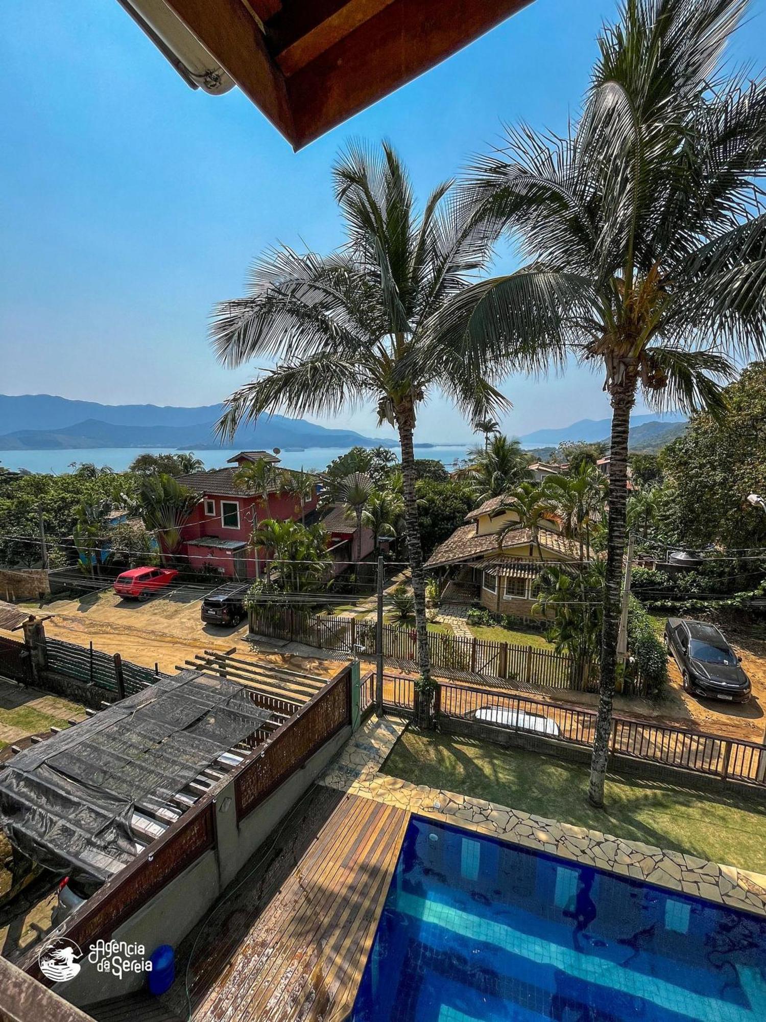 Bela Casa De 4 Suites Com Piscina E Vista - Curral Ilhabela Exterior photo